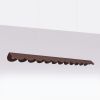 Suspensions Aluminium Marron LED 1 Biscuit