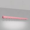Suspensions Aluminium Rose LED 1 Biscuit
