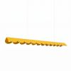 Suspensions Aluminium Jaune LED 1 Biscuit