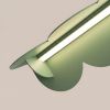 Suspensions Aluminium Sauge LED 1 Biscuit
