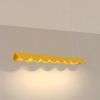 Suspensions Aluminium Jaune LED 1 Biscuit