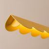 Suspensions Aluminium Jaune LED 1 Biscuit