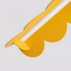 Suspensions Aluminium Jaune LED 1 Biscuit