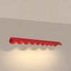 Suspensions Aluminium Rouge LED 1 Biscuit