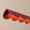 Suspensions Aluminium Rouge LED 1 Biscuit