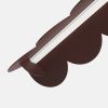 Suspensions Aluminium Marron LED 1 Biscuit