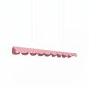Suspensions Aluminium Rose LED 1 Biscuit
