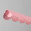 Suspensions Aluminium Rose LED 1 Biscuit