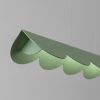 Suspensions Aluminium Sauge LED 1 Biscuit