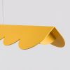 Suspensions Aluminium Jaune LED 1 Biscuit