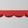 Suspensions Aluminium Rouge LED 1 Biscuit