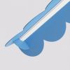 Suspensions Aluminium Bleu LED 1 Biscuit