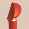 Lampes de bureau Aluminium Rouge LED 1 Biscuit