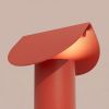 Lampes de bureau Aluminium Rouge LED 1 Biscuit