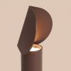 Lampes de bureau Aluminium Marron LED 1 Biscuit