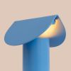 Lampes de bureau Aluminium Bleu LED 1 Biscuit