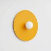 Appliques murales Acier Jaune G9 1 Ake