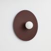 Appliques murales Acier Marron G9 1 Ake