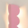 Appliques murales Aluminium Pêche G9 2 Biscuit