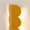 Appliques murales Aluminium Pêche G9 2 Biscuit