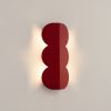 Appliques murales Aluminium Ocre Rouge G9 2 Biscuit