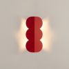 Appliques murales Aluminium Ocre Rouge G9 2 Biscuit