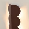 Appliques murales Aluminium Pêche G9 2 Biscuit