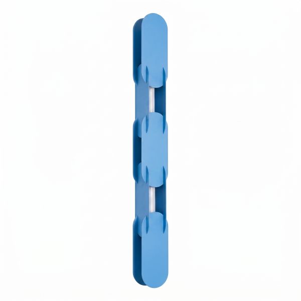 Appliques murales Acier Bleu LED 1 Chain