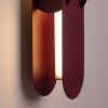 Appliques murales Acier Bordeaux LED 1 Chain