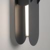 Appliques murales Acier Noir LED 1 Chain