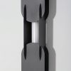 Appliques murales Acier Noir LED 1 Chain