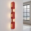 Appliques murales Acier Rouge LED 1 Chain
