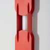 Appliques murales Acier Rouge LED 1 Chain