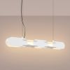 Suspensions Acier Blanc LED 1 Chain