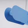 Suspensions Acier Bleu LED 1 Chain