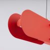 Suspensions Acier Rouge LED 1 Chain