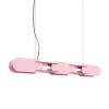 Suspensions Acier Rose LED 1 Chain
