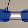 Suspensions Acier Outremer LED 1 Chain