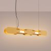 Suspensions Acier Jaune LED 1 Chain
