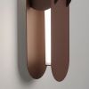 Appliques murales Acier Marron LED 1 Chain