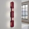 Appliques murales Acier Bordeaux LED 1 Chain