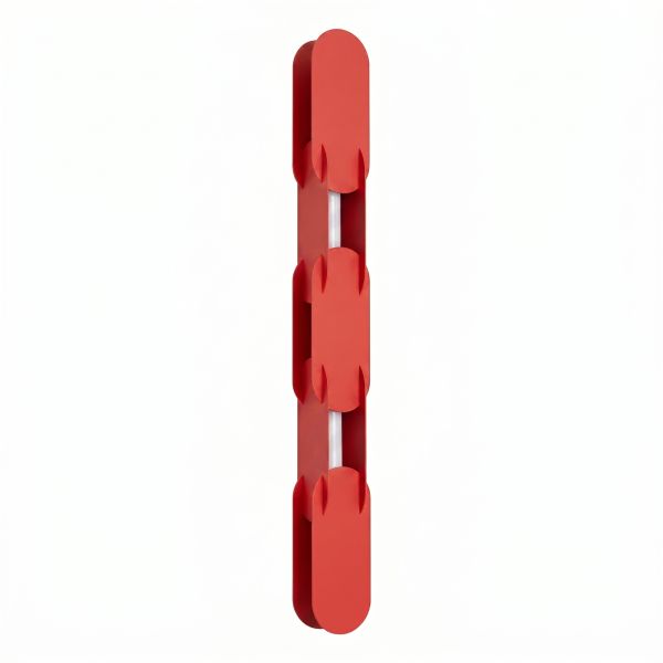 Appliques murales Acier Rouge LED 1 Chain