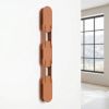 Appliques murales Acier Ocre Rouge LED 1 Chain