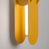 Appliques murales Acier Jaune LED 1 Chain