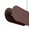 Suspensions Acier Marron LED 1 Chain
