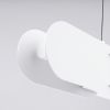 Suspensions Acier Blanc LED 1 Chain