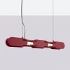 Suspensions Acier Bordeaux LED 1 Chain