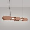 Suspensions Acier Moka LED 1 Chain