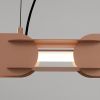 Suspensions Acier Moka LED 1 Chain