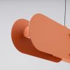 Suspensions Acier Ocre Rouge LED 1 Chain